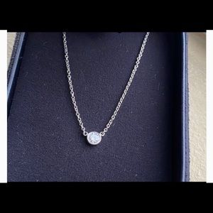 Tiffany & Co Diamond by the Yard platinum necklace